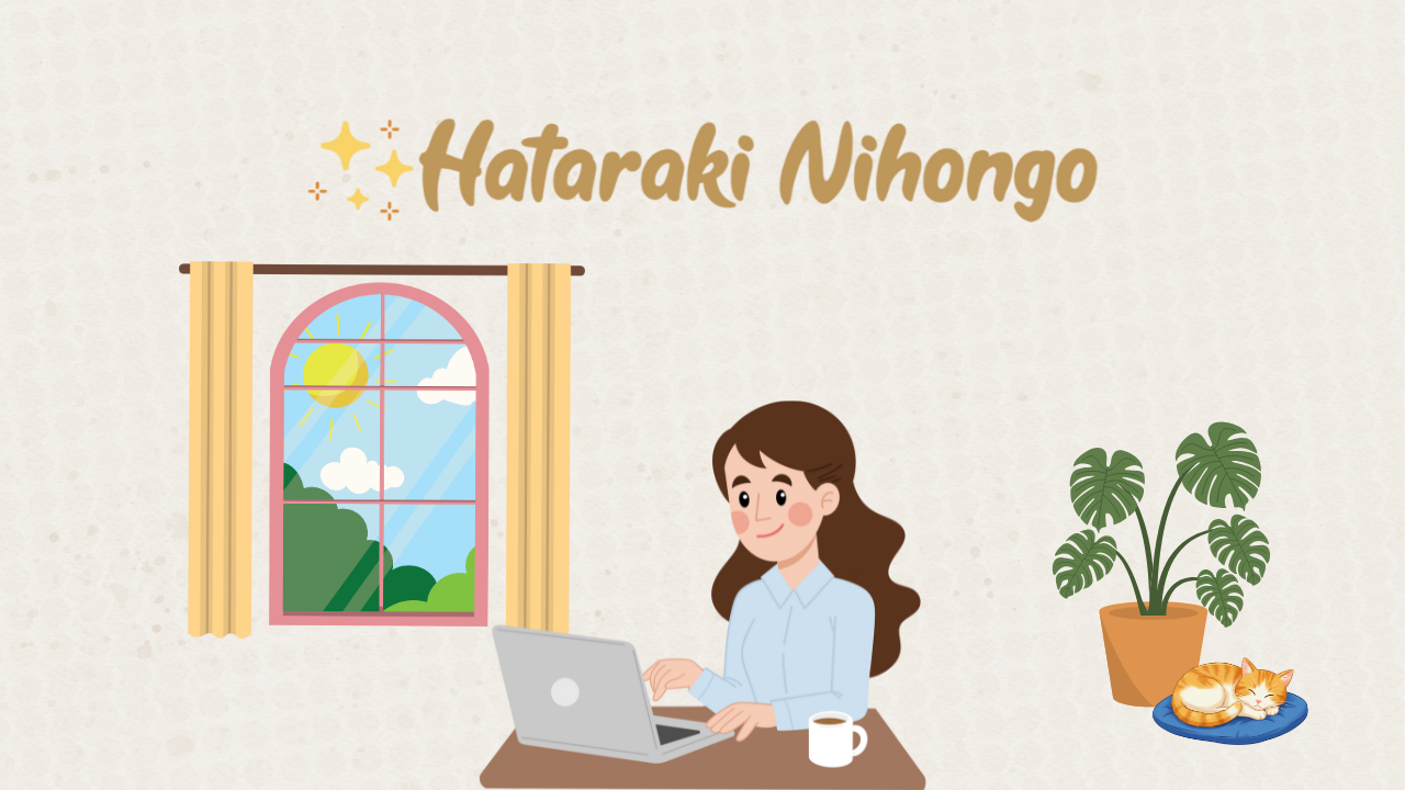 Girl working with laptop